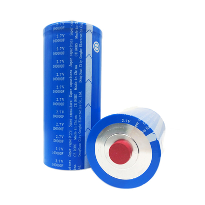 κύτταρο 60x138mm 100000F 2.7V Farad Supercapacitor για την ενεργειακή αποθήκευση