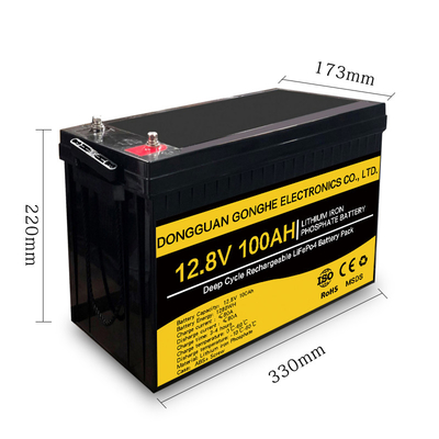 βαθιά μπαταρία κύκλων 120Ah 240Ah 12V LiFePO4 για την αποθήκευση κάρρων γκολφ