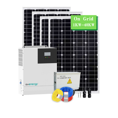 Υβριδικό ηλιακό σύστημα Ultraportable 5KW 10KW 20KW Multiscene για το σπίτι