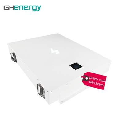 ISO9000 ηλιακό πλαίσιο Powerwall 5kwh 48V μπαταριών με χτισμένος σε BMS