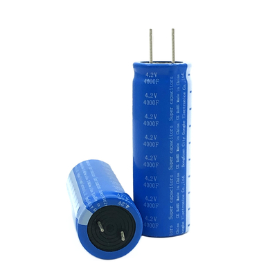 Ηλεκτρικό Supercapacitor κύτταρο 4.2V 4000F IEC για το ηλιακό ελαφρύ σύστημα