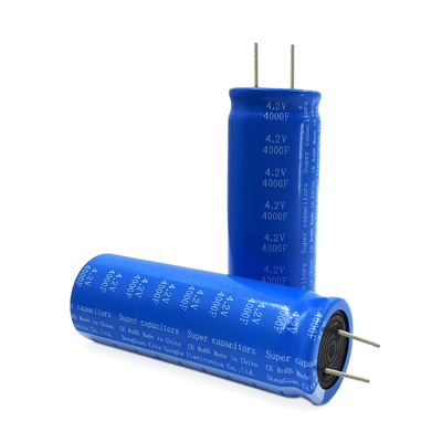 Ηλεκτρικό Supercapacitor κύτταρο 4.2V 4000F IEC για το ηλιακό ελαφρύ σύστημα