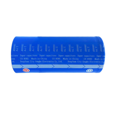 κύτταρο 60x138mm 100000F 2.7V Farad Supercapacitor για την ενεργειακή αποθήκευση