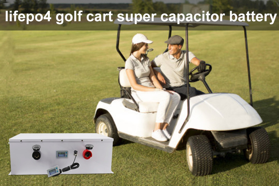 Μπαταρία μπαταριών 48v 3900wh Supercapacitor κάρρων γκολφ μέχρι 20.000 κύκλους