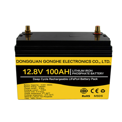 βαθιά μπαταρία κύκλων 120Ah 240Ah 12V LiFePO4 για την αποθήκευση κάρρων γκολφ
