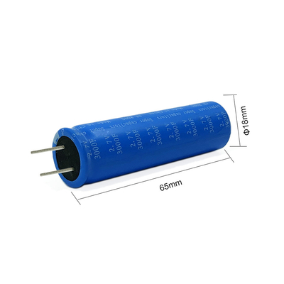 18650 μπαταρία 2.7v 3000f Graphene Supercapacitor για τη συλλογή ηλιακής ενέργειας