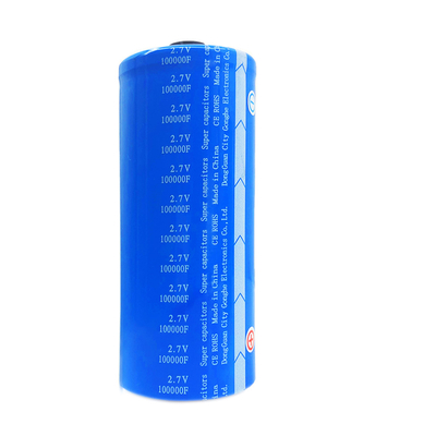 Διπλή ηλεκτρική μπαταρία 2.7V 100000F πυκνωτών Farad στρώματος για το σύστημα εγχώριας ενέργειας