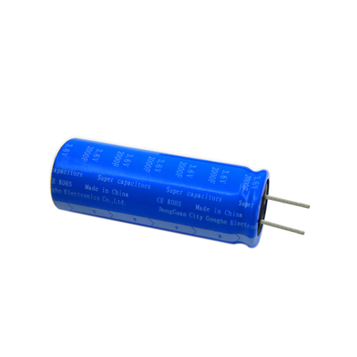 Διπλή ηλεκτρική ακτινωτή μπαταρία 3.6v 2000f πυκνωτών Farad στρώματος