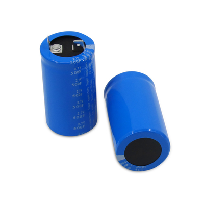 Προεξοχή 2,7 Volt 500 Farad Αντικατάσταση μπαταρίας Super Capacitor Through Hole