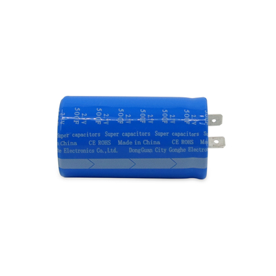 Προεξοχή 2,7 Volt 500 Farad Αντικατάσταση μπαταρίας Super Capacitor Through Hole