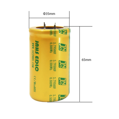 Snap In Supercapacitor Cell 2,7 Volt 500 Farad Αντικατάσταση μπαταριών