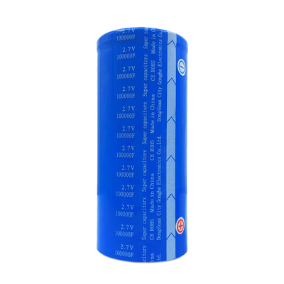 μπαταρία 2.7V 100000F πυκνωτών 60x138mm έξοχη καμία πυρκαγιά για τη EV