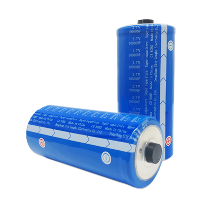μπαταρία 2.7V 100000F πυκνωτών 60x138mm έξοχη καμία πυρκαγιά για τη EV