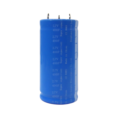Καμία έξοχη μπαταρία πυκνωτών πυρκαγιάς 2.7V 400F για το αυτοκίνητο 35x60Mm για πολλές χρήσεις