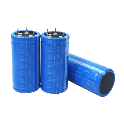 Καμία έξοχη μπαταρία πυκνωτών πυρκαγιάς 2.7V 400F για το αυτοκίνητο 35x60Mm για πολλές χρήσεις