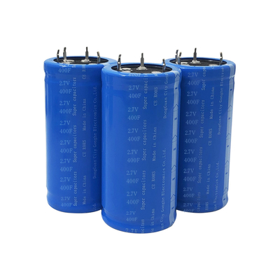 Καμία έξοχη μπαταρία πυκνωτών πυρκαγιάς 2.7V 400F για το αυτοκίνητο 35x60Mm για πολλές χρήσεις