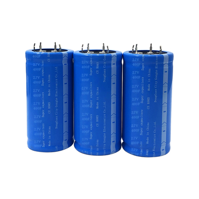 Καμία έξοχη μπαταρία πυκνωτών πυρκαγιάς 2.7V 400F για το αυτοκίνητο 35x60Mm για πολλές χρήσεις