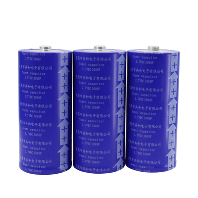 μπαταρία 2.7V 3000F πυκνωτών 60x136mm έξοχη καμία έκρηξη πρακτική