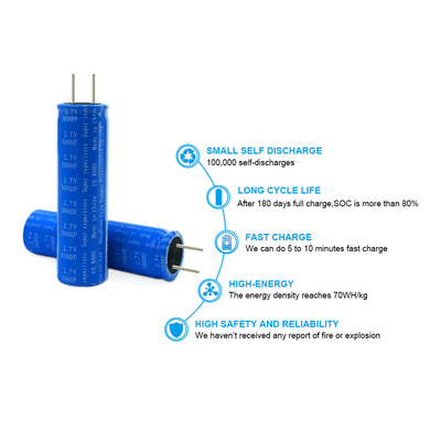 Κρύο που αρχίζει το μεγάλο supercapacitor 2000f 16v ultracapacitor 3000f 2.7v