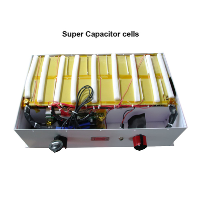 Ανθεκτικό ασημένιο χρώμα τράπεζας 48V 2100WH δύναμης ΣΥΝΕΧΩΝ πυκνωτών ηλιακών συστημάτων