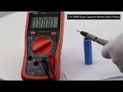 Ακτινωτοί υψηλής ενέργειας διπλοί ηλεκτρικοί πυκνωτές 2.7V 3000F Farad στρώματος